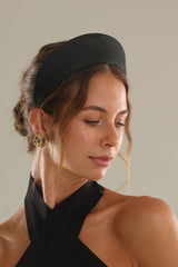 Morgan & Taylor - Giselle Headband Fascinator in Black -House of Holabox