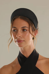 Morgan & Taylor - Giselle Headband Fascinator in Black -House of Holabox