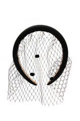 Morgan & Taylor Lilah Veil Headband -House of Holabox