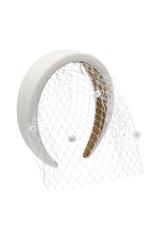 Morgan & Taylor Lilah Veil Headband -House of Holabox