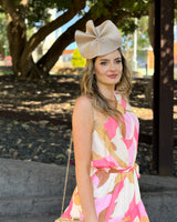 Morgan & Taylor Zaria Fascinators - Beige