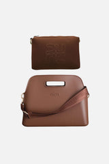 ‘NIM’ BB Tote Set-Cocoa-House of Holabox