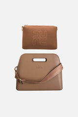 ‘NIM’ BB Tote Set-Latte-House of Holabox