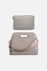 ‘NIM’ BB Tote Set-Taupe-House of Holabox