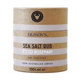 Olssons - Kraft Canister - Sea Salt Rubs-Rosemary-House of Holabox