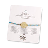 Lotus 'Manifest Your Dreams' Bracelet