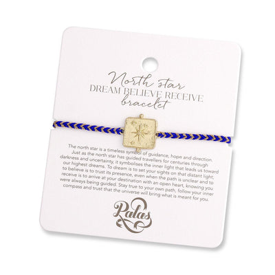 Palas Jewellery Lotus Manifest Bracelet Collection – North star ‘dream believe receive’