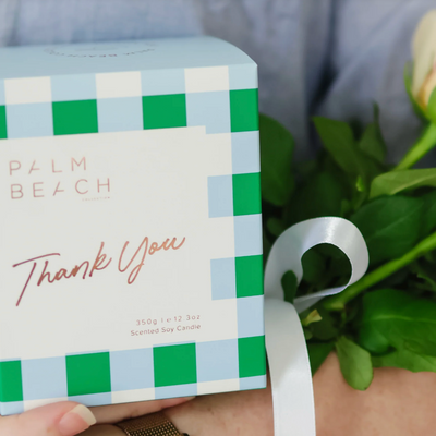 'Palm Beach Collection' Celebration Scented Candle 350g (Thank You)