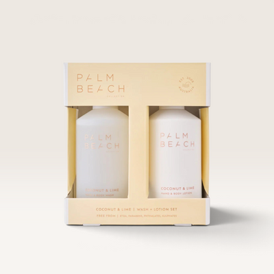 Palm Beach Collection | Hand & Body Wash & Lotion Set - Coconut & Lime
