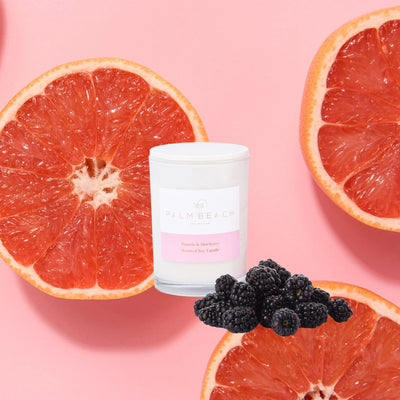 'Palm Beach Collection' Mini Candle 90g (Pomelo & Dewberry)