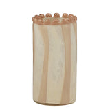 Pettine Stripe Glass Vases - Small or Large-Small-House of Holabox