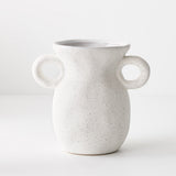 Pilu w/ears White Vase-House of Holabox