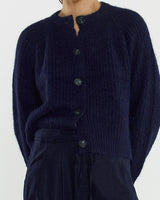 Posie Fluffy Cardi - Navy