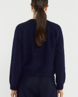Posie Fluffy Cardi - Navy