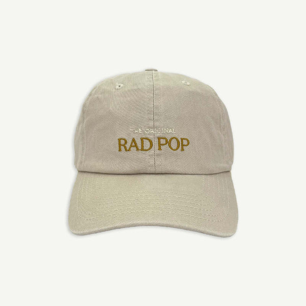 ‘Banabae’ Rad Pop Baseball Cap - Washed Sand