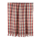 Recycled Picnic Throw-Red-House of Holabox