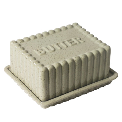 ‘Robert Gordon’ Large Butter Dish - Peppercorn