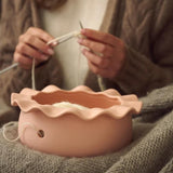 Robert Gordon x Cardigang Yarn Bowl – Coral