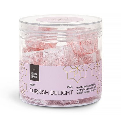 'Chocamama' Rose Turkish delight Jar (250g)