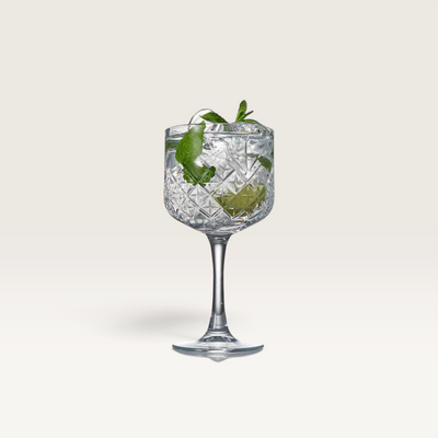 Salt + Pepper Cocktail Glass
