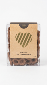 'Chocamama' Milk Chocolate Salted Pretzels 125g Gift Tray