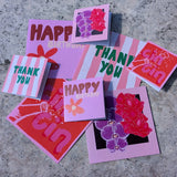 Salty Melon Prints Mini CIN CIN Greeting Card -House of Holabox