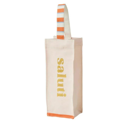 Saluti Cotton Bottle Bag
