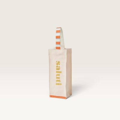 Saluti Cotton Bottle Bag