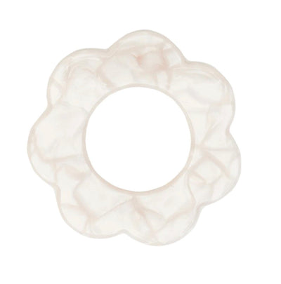 Scallop Edge Napkin Rings - Set Of 4 – Pearl