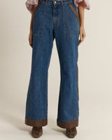 Niamh Denim Pant - Mid Blue