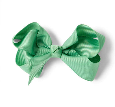 ‘Snuggle Hunny’ Bow Hair Clip - Assorted Colours – Jade