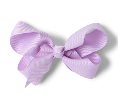 ‘Snuggle Hunny’ Bow Hair Clip - Assorted Colours – Soft Violet