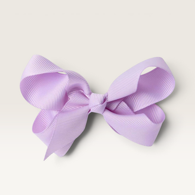 Snuggle Hunny | Bow Hair Clip - Assorted Colours – Soft Violet