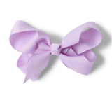 ‘Snuggle Hunny’ Bow Hair Clip - Assorted Colours-Soft Violet-House of Holabox