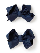 ‘Snuggle Hunny’ Piggy Tail Hair Clips - Assorted Colours-Navy-House of Holabox