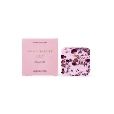 Soaked Body Bar Aroma Shower Melts – Assorted Essential Oil Blends – Romance