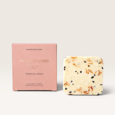 Soaked Body Bar | Aroma Shower Melts – Assorted Essential Oil Blends – Tropical Waves