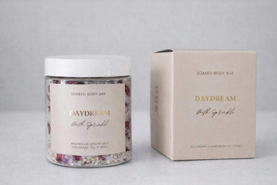 Soaked Body Bar Bath Sprinkle – Assorted Fragrances 250g – Daydream