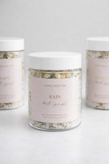 Soaked Body Bar Bath Sprinkles with magnesium and organic botanicals for scented relaxing baths