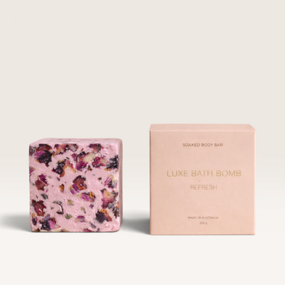 Soaked Body Bar | Luxe Bath Bombs – Assorted Scents – Refresh