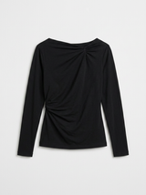 Sophia Twisted Top - Black