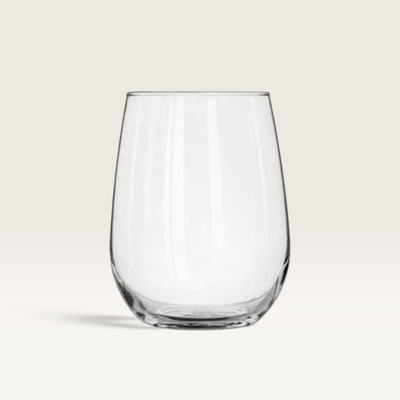 Libbey Stemless Red Wine Glass
