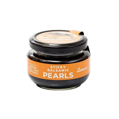 ‘Sticky Balsamic’ Lemon Pearls