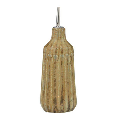 Studio Ceramic Oil Bottle - Olive