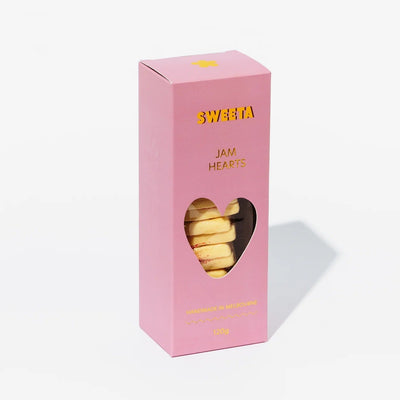 'Sweeta' Jam Hearts Biscuits