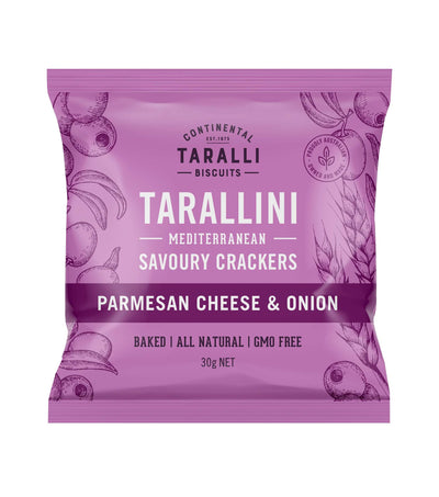 'Tarallini' - Parmesan Cheese & Onion (30g)