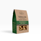 House of Holabox Continental Taralli Biscuits Rosemary and Sea Salt savoury crackers in a 125g box.