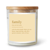 ‘The Commonfolk Collective’ Foil Dictionary Candles-Family-House of Holabox