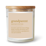 ‘The Commonfolk Collective’ Foil Dictionary Candles-Grandparent-House of Holabox