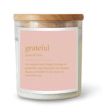‘The Commonfolk Collective’ Foil Dictionary Candles-Grateful-House of Holabox